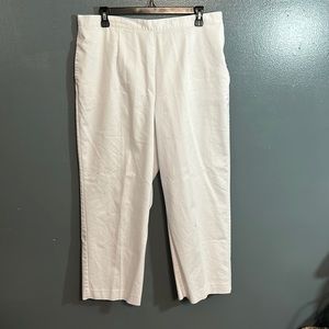 Alfred Dunner White Pants